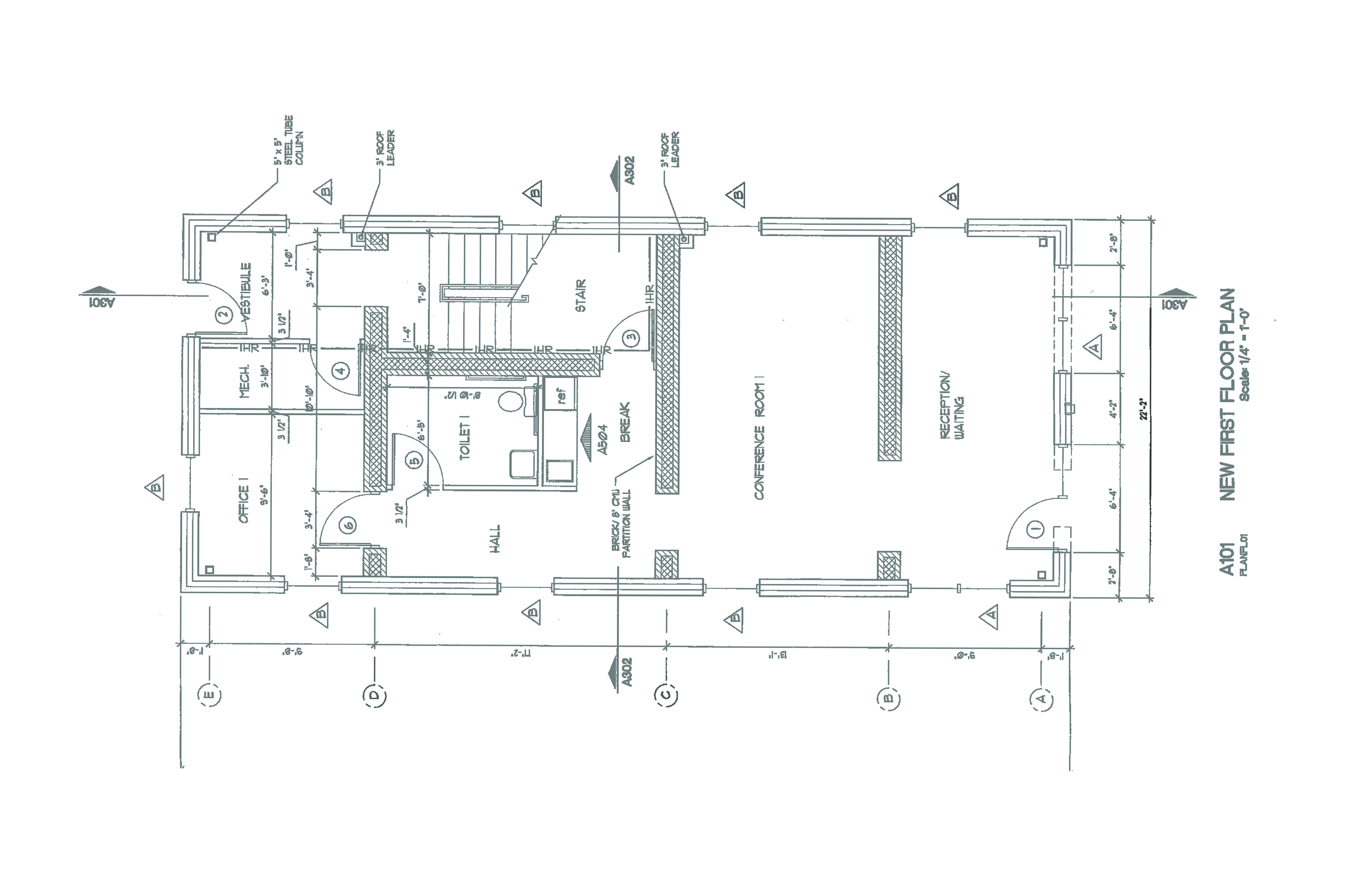 Floor Plan - 219 S. Water Street